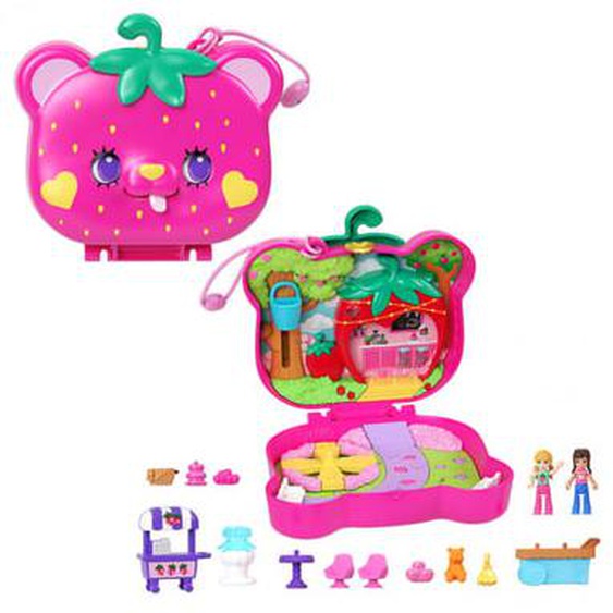 Polly Pocket Coffret Ourson Fraise