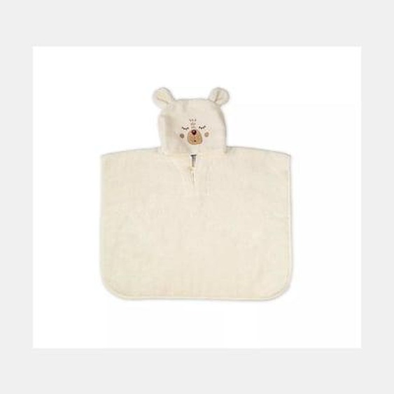 Poncho pur coton Petit ours