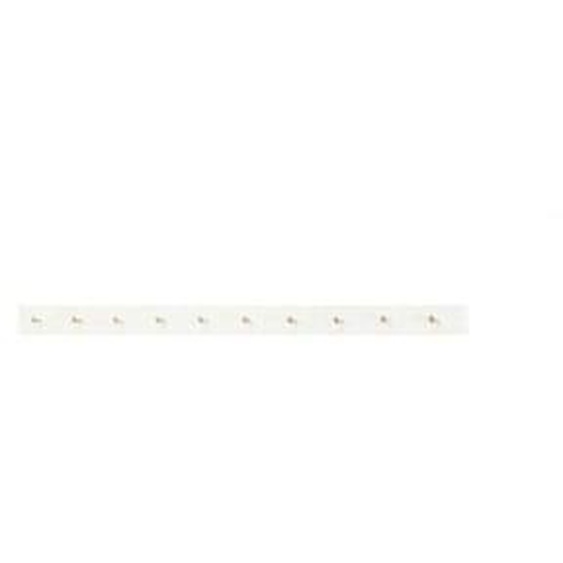 Porte-manteau Straight - blanc - 10 crochets