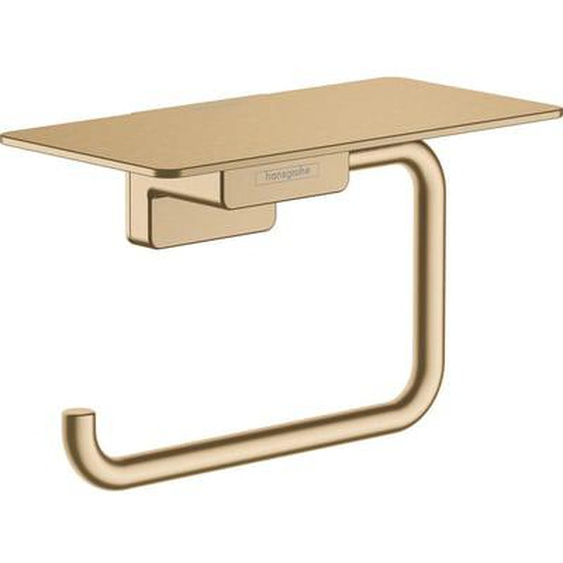 Porte-papier WC avec tablette bronze brossé AddStoris