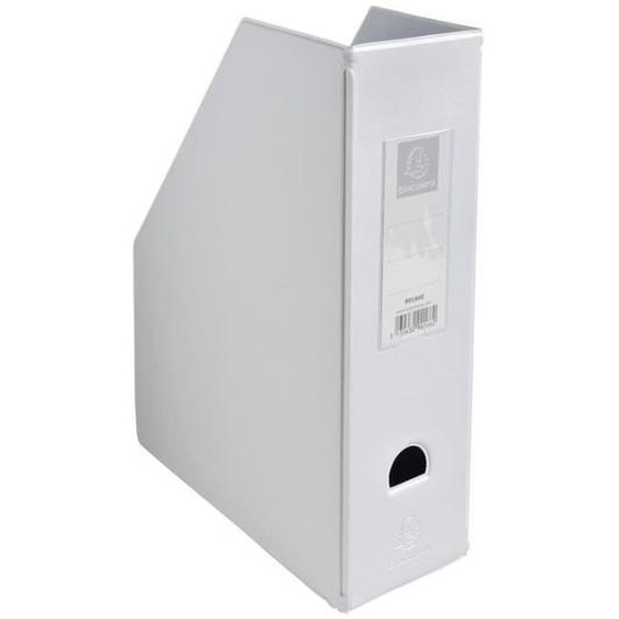 Porte revue Dos 100mm PVC Blanc