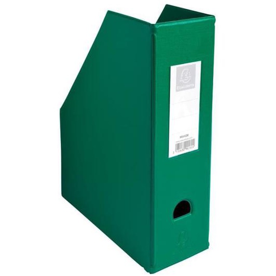 Porte revue Dos 100mm PVC Vert