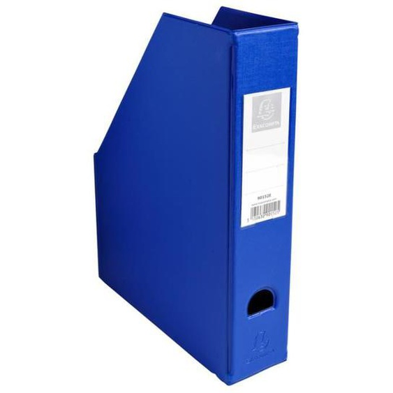 Porte revue Dos 70mm PVC Bleu