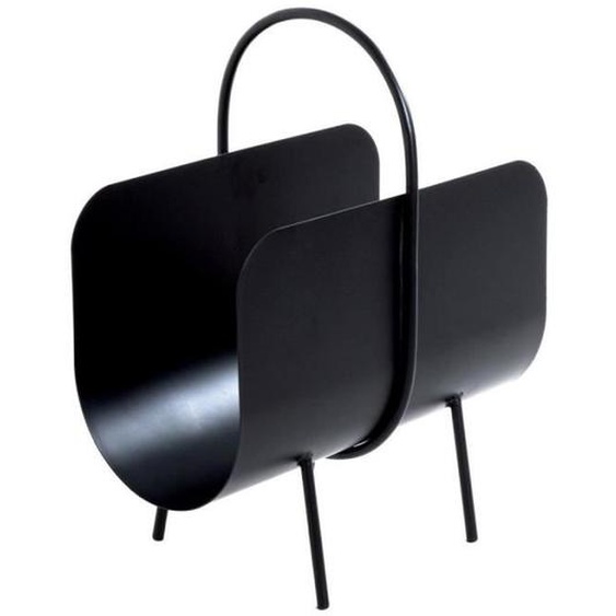 Porte-revues Design sero 47cm Noir Laqué - Paris Prix