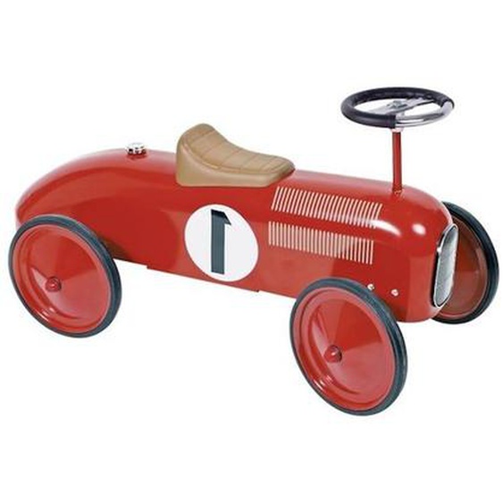 Porteur Voiture - Goki - Numéro 1 - Rouge - Métal Et Plastique - A Partir De 1 An Rouge