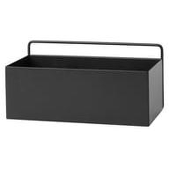 Pot de fleurs Wall Box - noir - rectangulaire