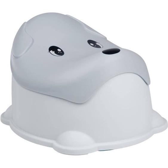 Pot Ludique - Thermobaby - Chien - Confortable Avec Couvercle Anti-odeurs Gris