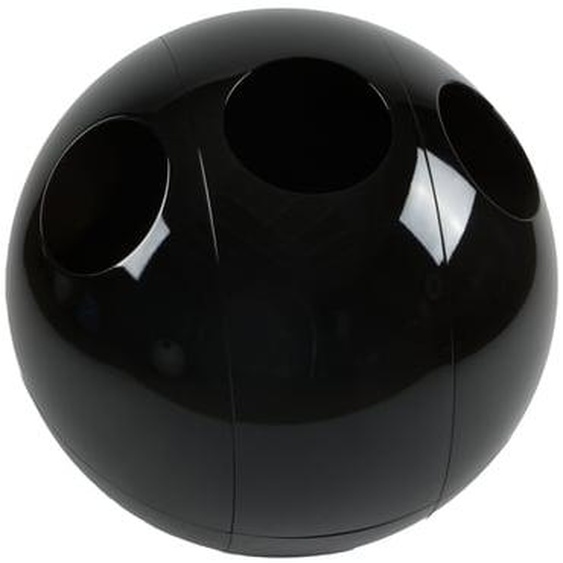 Poubelle de tri sélectif SFERA GALA en plastique noir 120 L