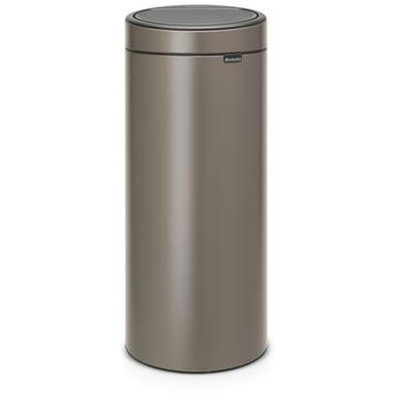 Poubelle Touch Bin New platinium 30L