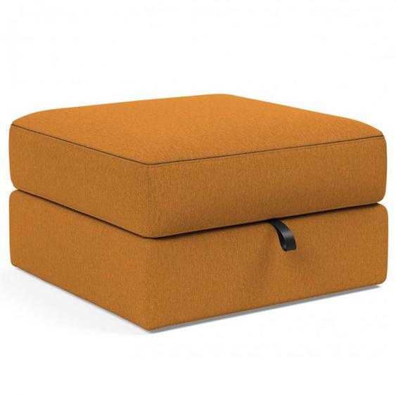 Pouf coffre  75x75cm ILB 402 tissu Mozart Masala