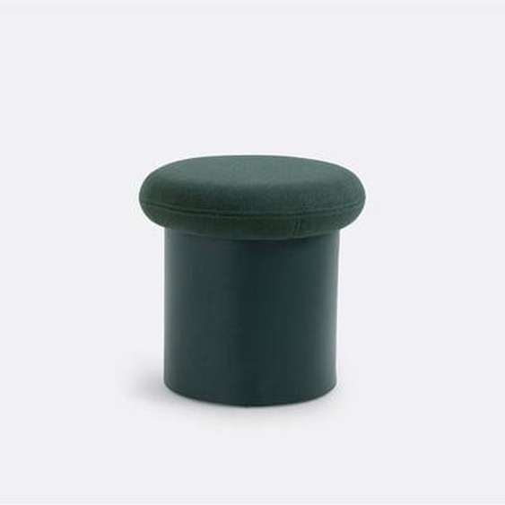 Pouf métal acier et polyester avec coffre, Ludik