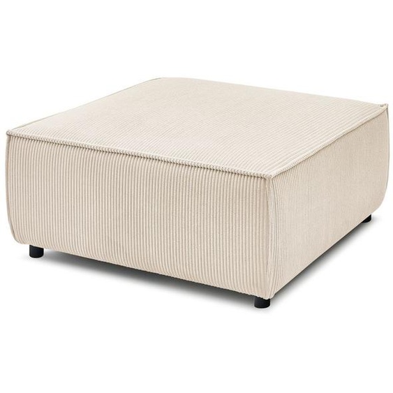 Bobochic - Pouf pour canapé modulable NIHAD tissu velours côtelé