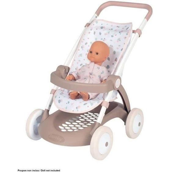 Poussette Pour Poupon Baby Nurse Jusquà 42cm - Smoby Blanc