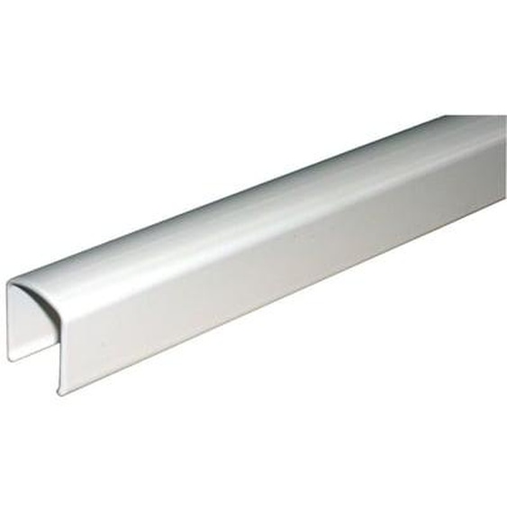 Profil recouvrement ferme-imposte extra-plat Ventus F200 longueur 3050mm finition blanc  - 9-33444-33-0-7