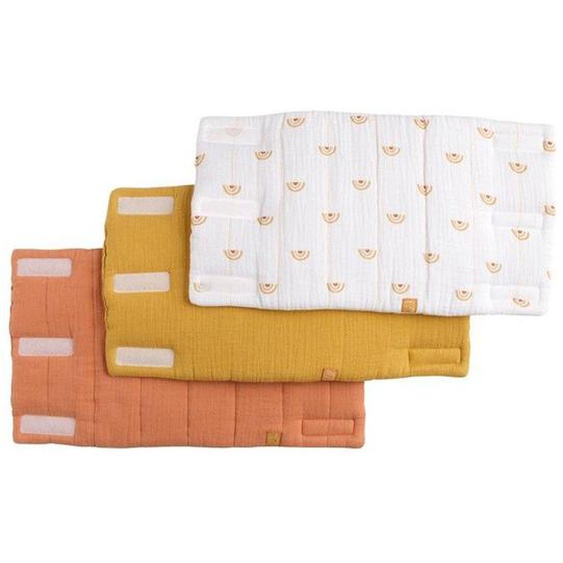 Protections De Barreaux De Lit En Coton Sunlight Jaune