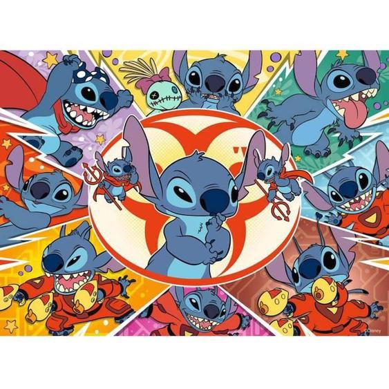 Puzzle 100 Pièces Xxl - Ravensburger - Dans Mon Propre Univers Stitch Disney - Enfant - Dessins Animés Et Bd Multicolore