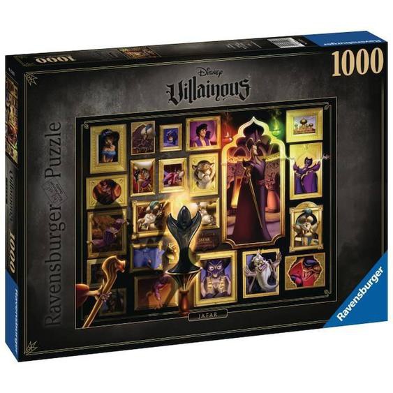 Puzzle 1000 Pièces Disney Villainous Jafar Ravensburger Pour Adultes Dès 14 Ans Gris