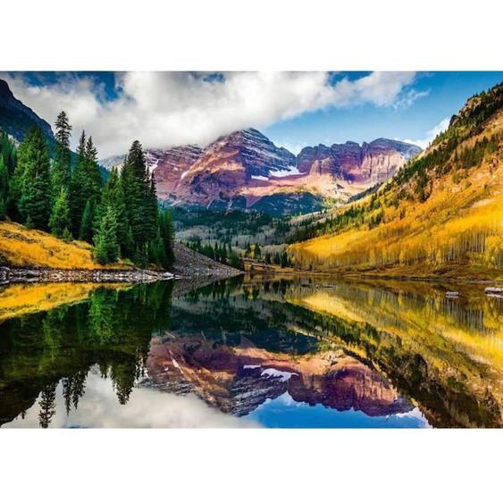 Puzzle Adulte 1000 P - Aspen, Colorado - Paysages - Ravensburger Blanc