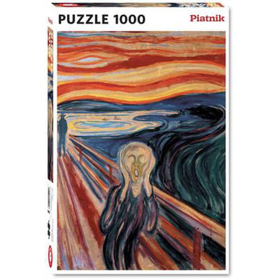 Puzzle Le cri de Munch 1 000 pièces