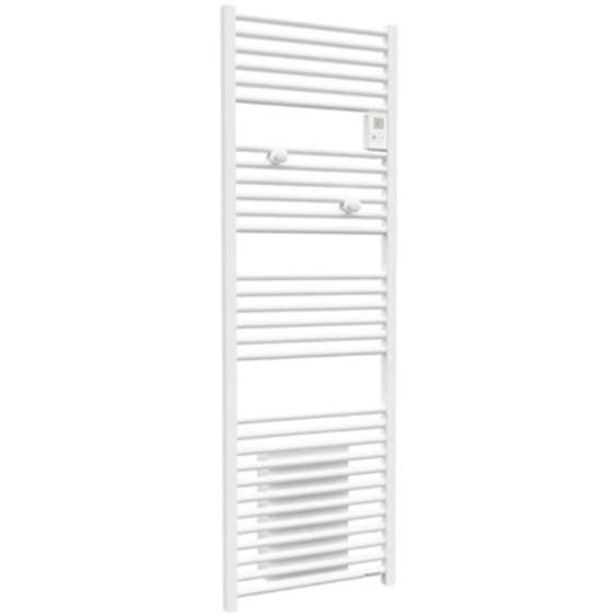 Radiateur sèche-serviettes électrique RIVA 4 avec soufflerie 1750W blanc - THERMOR - 471559