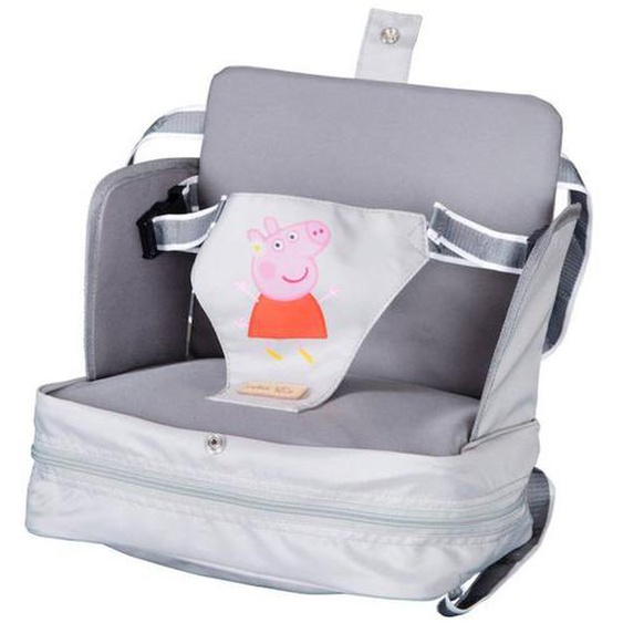 Rehausseur De Chaise Pour Bébé De 6 À 36 Mois - Roba Peppa Pig - Avec Coussin Gonflable - Gris Gris