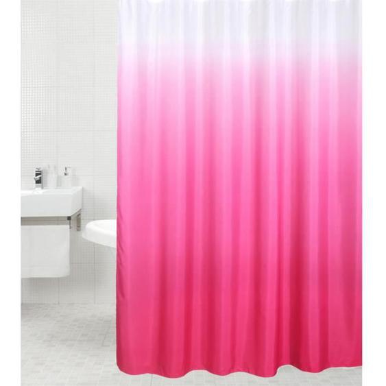 Rideau de douche Rose 180 x 180 cm | de haute qualité | 12 anneaux inclus | imperméable | effet anti-moisissures