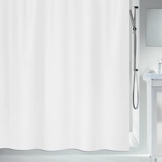 Rideau de douche Spirella PRIMO 180x180cm Blanc - Polyester - Anti-moisissure