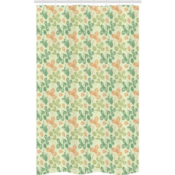 Rideau de Douche Stalle - Abakuhaus - Botanique - Polyester - Multicolore vert pâle - 120 cm x 180 cm