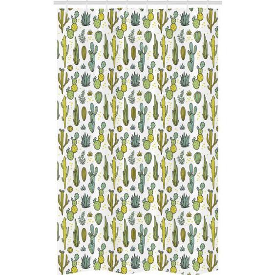 Rideau de Douche Stalle - Abakuhaus - Cactus - Vert rededa vert - Polyester - 120 cm x 180 cm