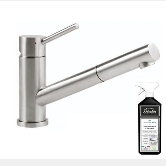 Robinet cuisine rabattable  Como Shower window Inox + nettoyant