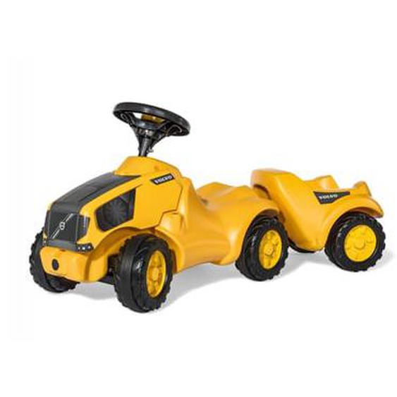 Rolly Toys Tracteur a Pedale + Remorque rollyMinitrac Volvo