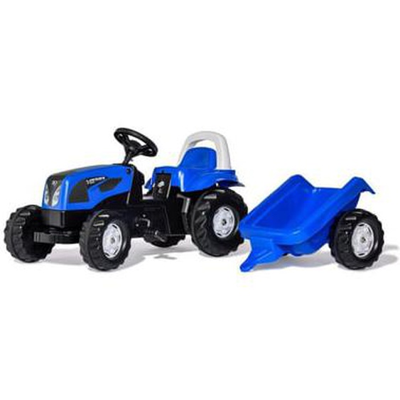 Rolly Toys Tracteur a Pedales + Remorque rollyKid Landini