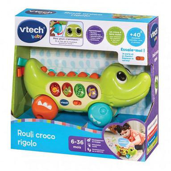 Rouli croco rigolo - Crocodile interactif