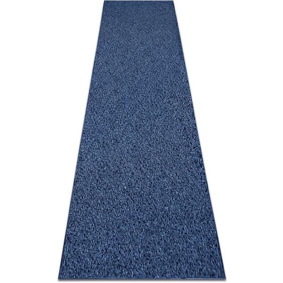 Rugsx - tapis de couloir traffic bleu marine 390 ab blue 80x400 cm