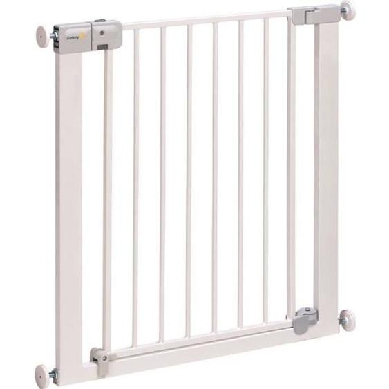 Safety 1st Barrière De Sécurité Enfant 73-80cm, Blanc, Métal, Auto Close, 4 Points De Pression Blanc