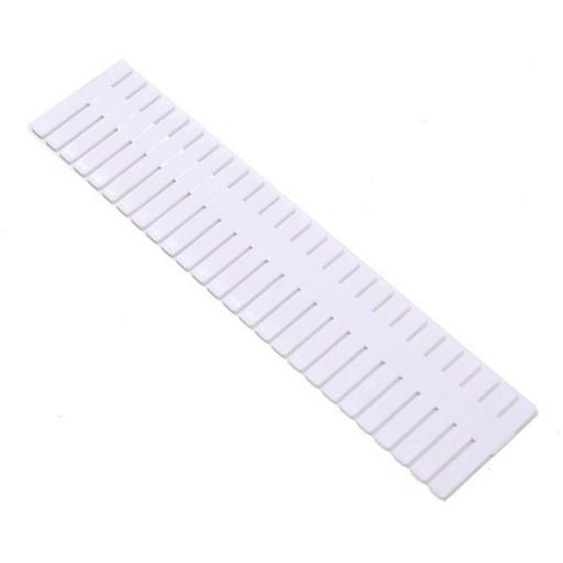 Organisateur de tiroir - SAL - 4PCS - Plastique - Blanc - 47*7CM