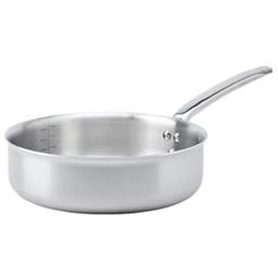 Sauteuse bords droits Alchimy inox Ø28 cm