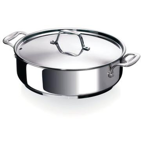 Sauteuse CHEF  inox + couvercle diam. 28 cm