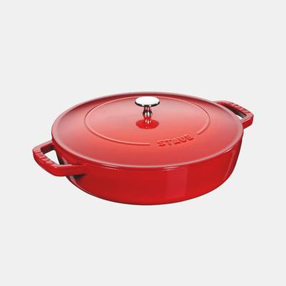 Sauteuse Ø28 cm - Chistera - Cerise