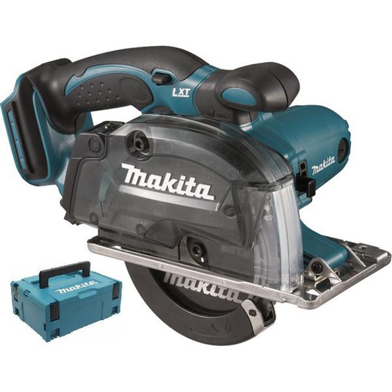 Scie circulaire à métaux 18V (sans batterie ni chargeur) en coffret Makpac 3 - MAKITA - DCS552ZJ