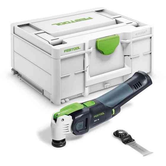 Scie oscillante 18V Vecturo OSC 18 E-Basic (sans batterie ni chargeur) + coffret Systainer - FESTOOL - 576591