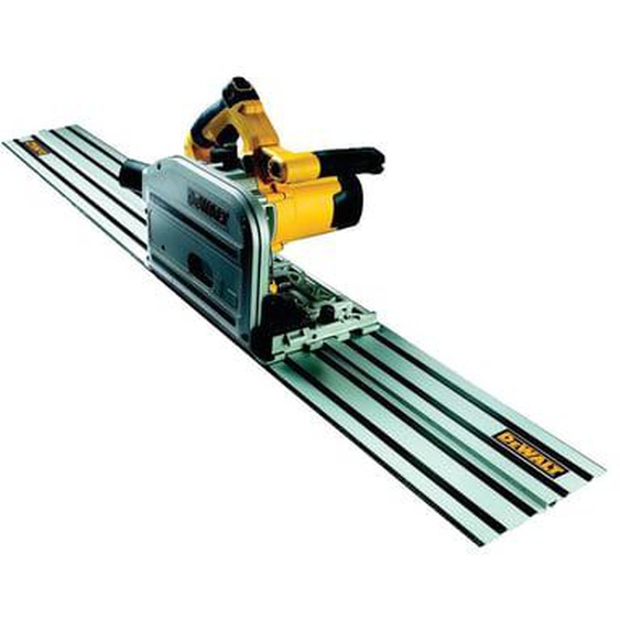 Scie plongeante 1300W + rail 1,5m  - DWS520KT