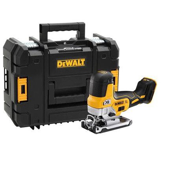 Scie sauteuse XR 18V à prise par le corps (sans batterie ni chargeur) + coffret TSTAK - DEWALT - DCS335NT-XJ