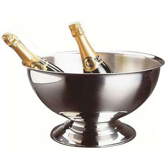 Seau à champagne grand format (5-6 bouteilles) 40 cm - inox