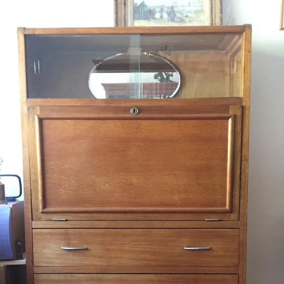 Secretaire 1960 En Merisier