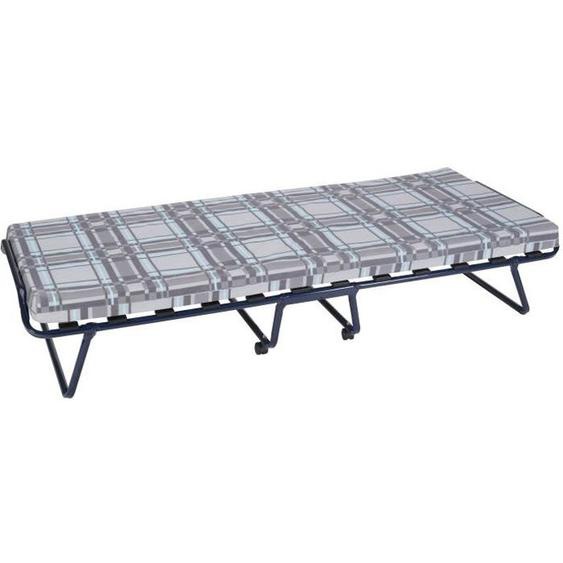 SEDAC Lit pliant 12 lattes 80x190cm Matelas Mousse 8cm