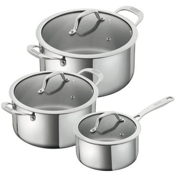 Set de 3 casseroles de cuisine Allround inox 1,5L