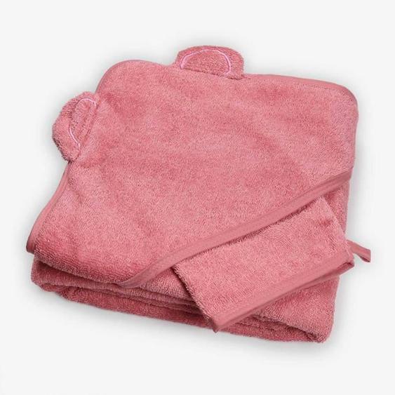 Set De Bain - Marque - 100x100 Cm - Rose - Mixte - A Partir De 9 Mois Rose