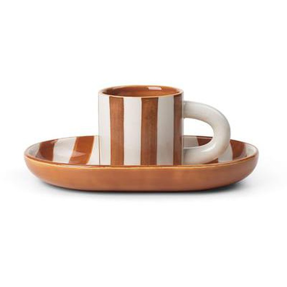 Set de goûter Milu pour enfants - terracotta