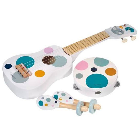 Set Dinstruments De Musique - Kindsgut - Kindsgut - Jouet Musical - Mixte - 24 Mois - 2 Ans Blanc